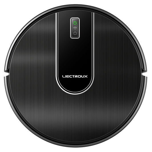 AI robot vacuum cleaner with smart navigation and self-charging system