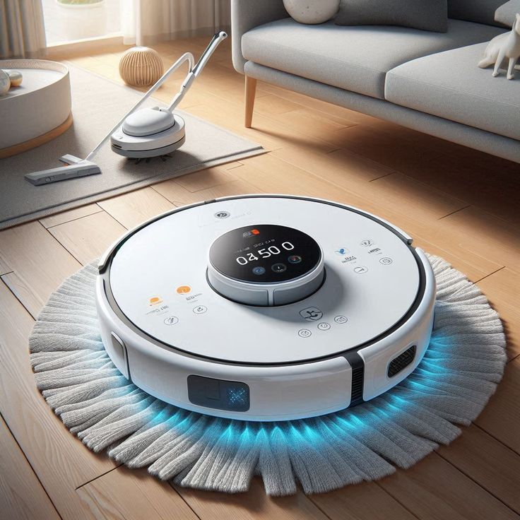 Smart Robot Vacuums & Floor Cleaners AI Assisted 2-in-1 Mopping & Sweeping