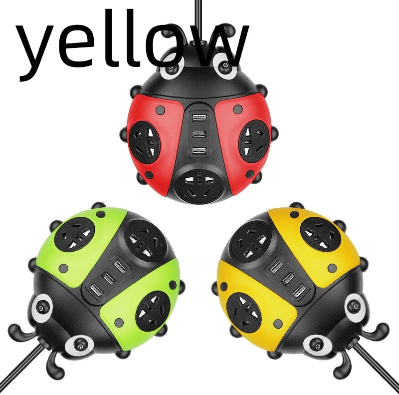 Creative Insect Climbing Wall Smart Socket