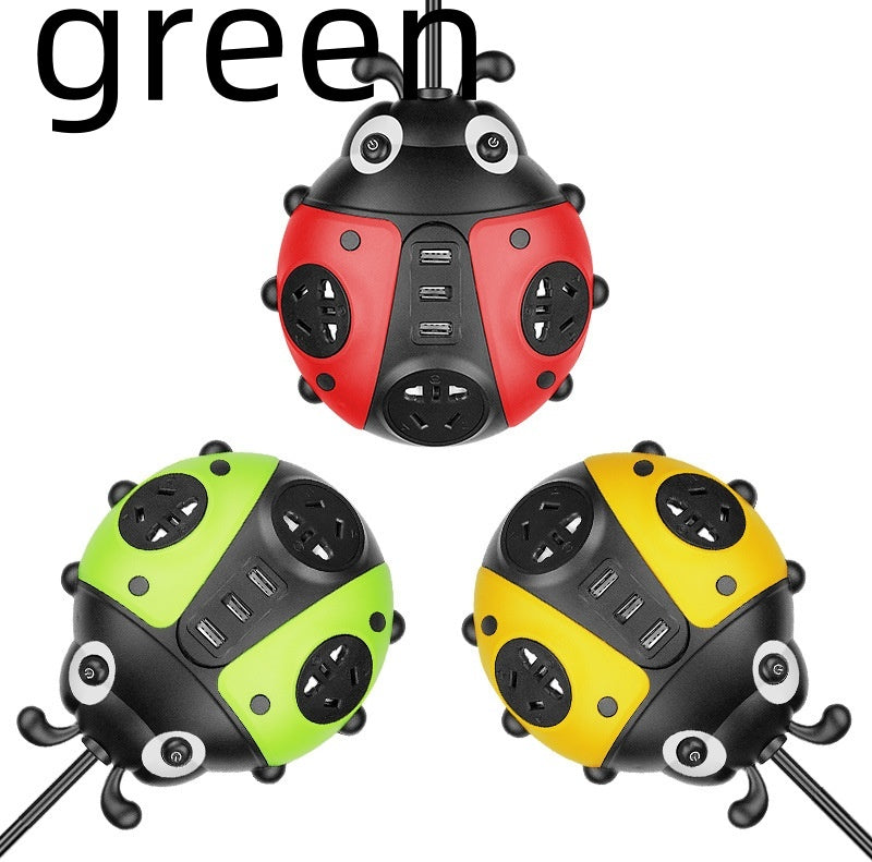 Creative Insect Climbing Wall Smart Socket