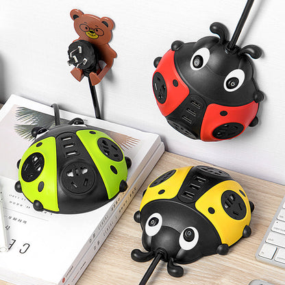 Creative Insect Climbing Wall Smart Socket