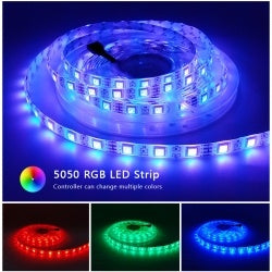 Flexible 12V DC Color Changing SMD Lighting for car interior