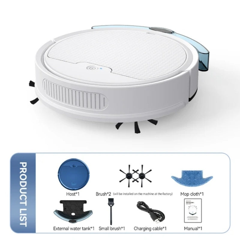 BowAI 3-in-1 Smart Sweeping Robot – Vacuum, Mop & Sweep with WiFi Control