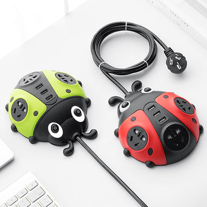Creative Insect Climbing Wall Smart Socket