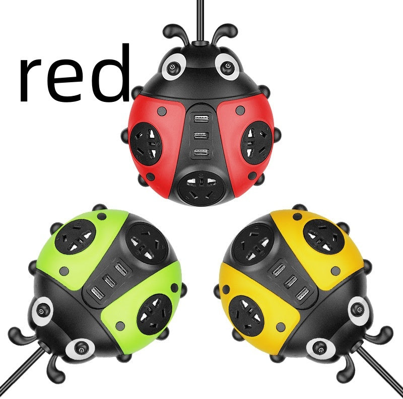 Creative Insect Climbing Wall Smart Socket