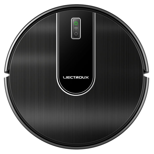AI robot vacuum cleaner with smart navigation and self-charging system