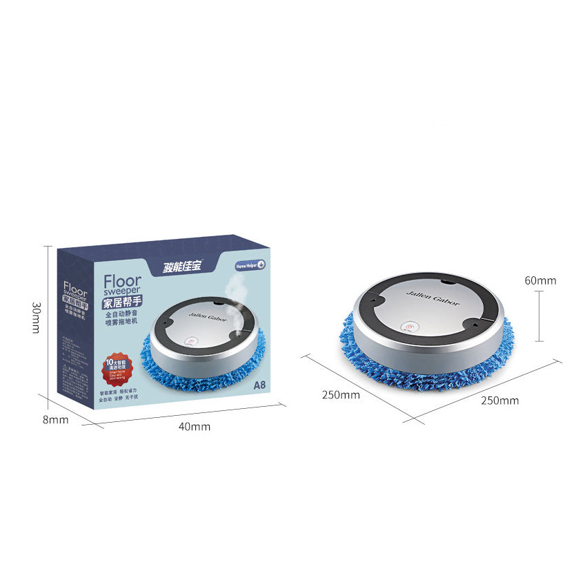 Intelligent Automatic Sweeping Robot with Spray Mop – Smart Floor Cleaner with WiFi App Control